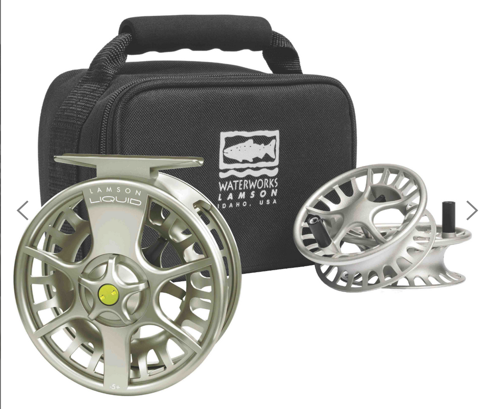 Lamson Liquid 3 Pack Fly Fishing Reel and Spools