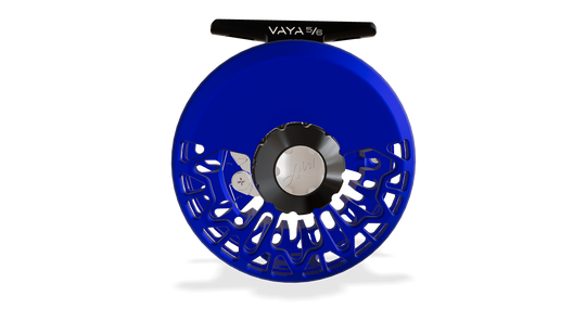 Abel Vaya 5/6 - Satin Blue III - Basic Black Knob - Blue Aluminum Handle