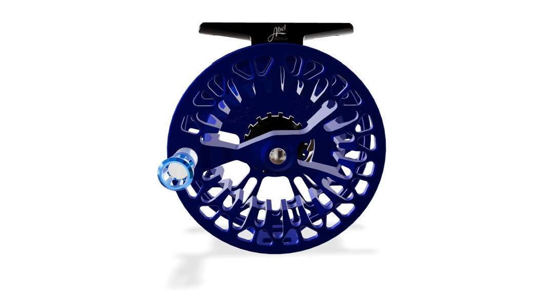 Abel Vaya 5/6 - Satin Blue III - Basic Black Knob - Blue Aluminum Handle