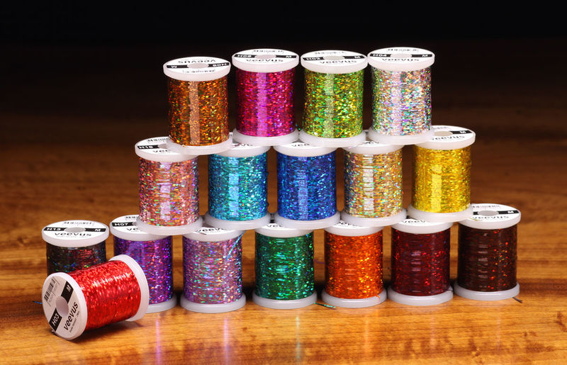 Veevus Holographic Tinsel – Bear's Den Fly Fishing Co Veevus Holographic Tinsel – Bear's Den Fly Fishing Co