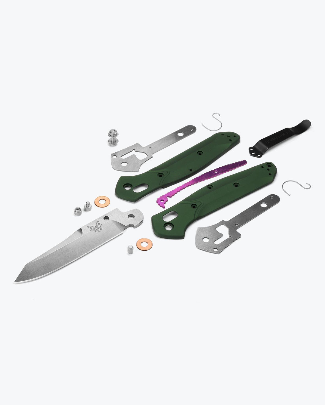 Benchmade 940 Osborne exploded parts view