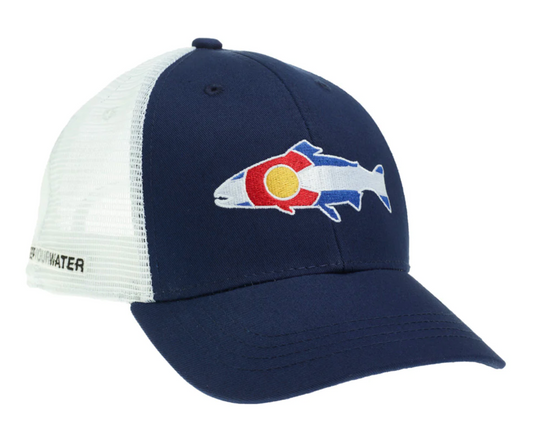 Rep Your Water - Colorado Flag Trout Hat
