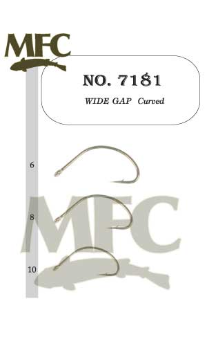 Montana Fly Company Wide Gap Curved Hook - 25 Pack