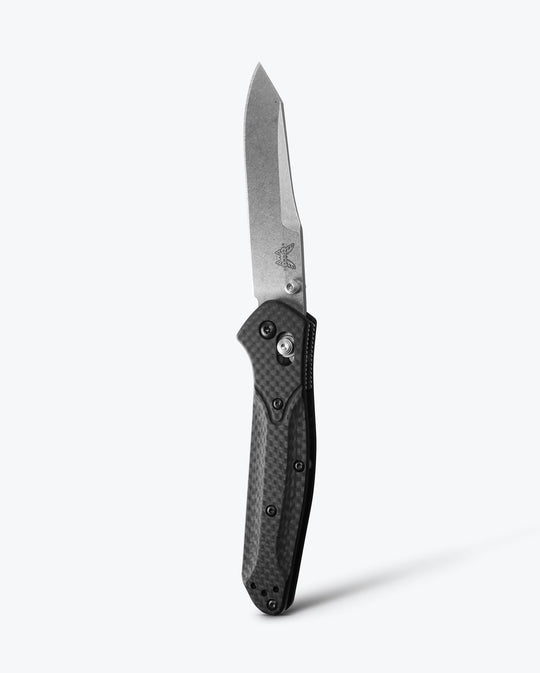 Benchmade 940-1 Osborne carbon fiber, open vertical